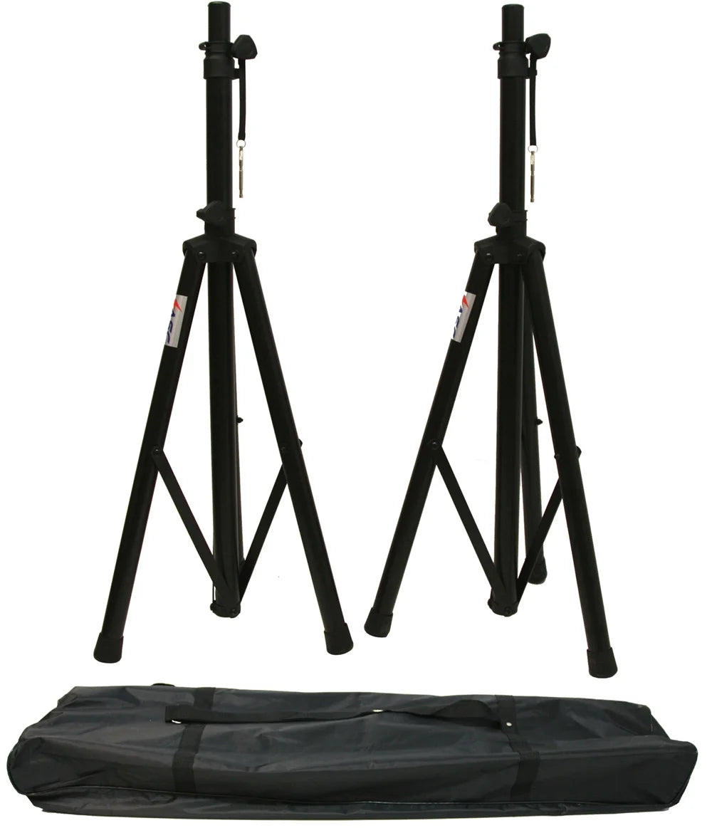 Pro DJ Bluetooth 15" 1200W PA Speaker Stand & Peavey Mics W8839