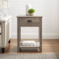 18-inch One-Drawer Side Table X41389