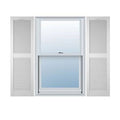 12 in. W x 60 in. H Open Louver Shutters G697