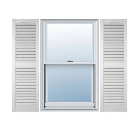 12 in. W x 60 in. H Open Louver Shutters G697