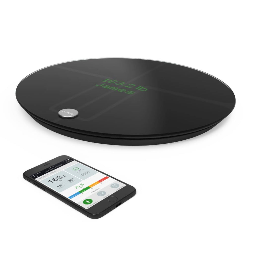 Black Wireless Smart Scale & Body Analyzer U196064