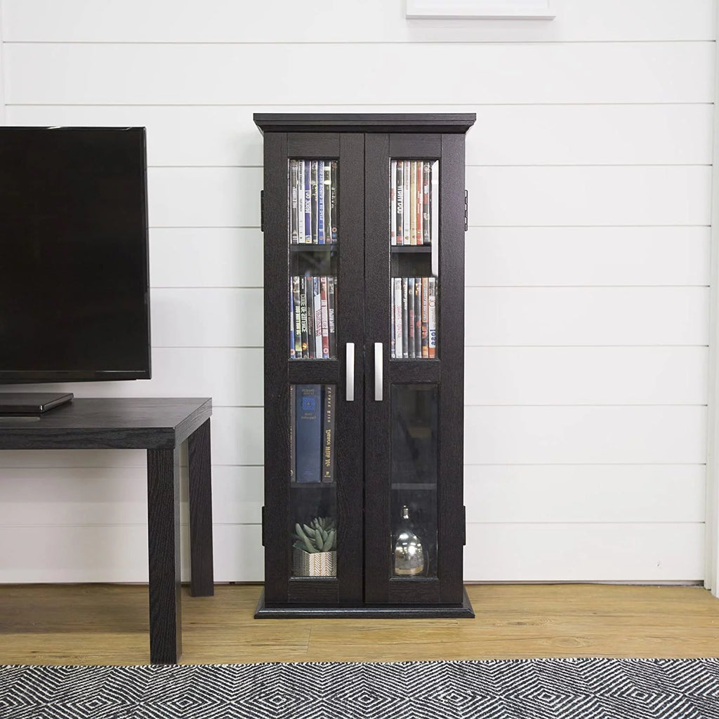 4 Tier Black Bookshelf V870949