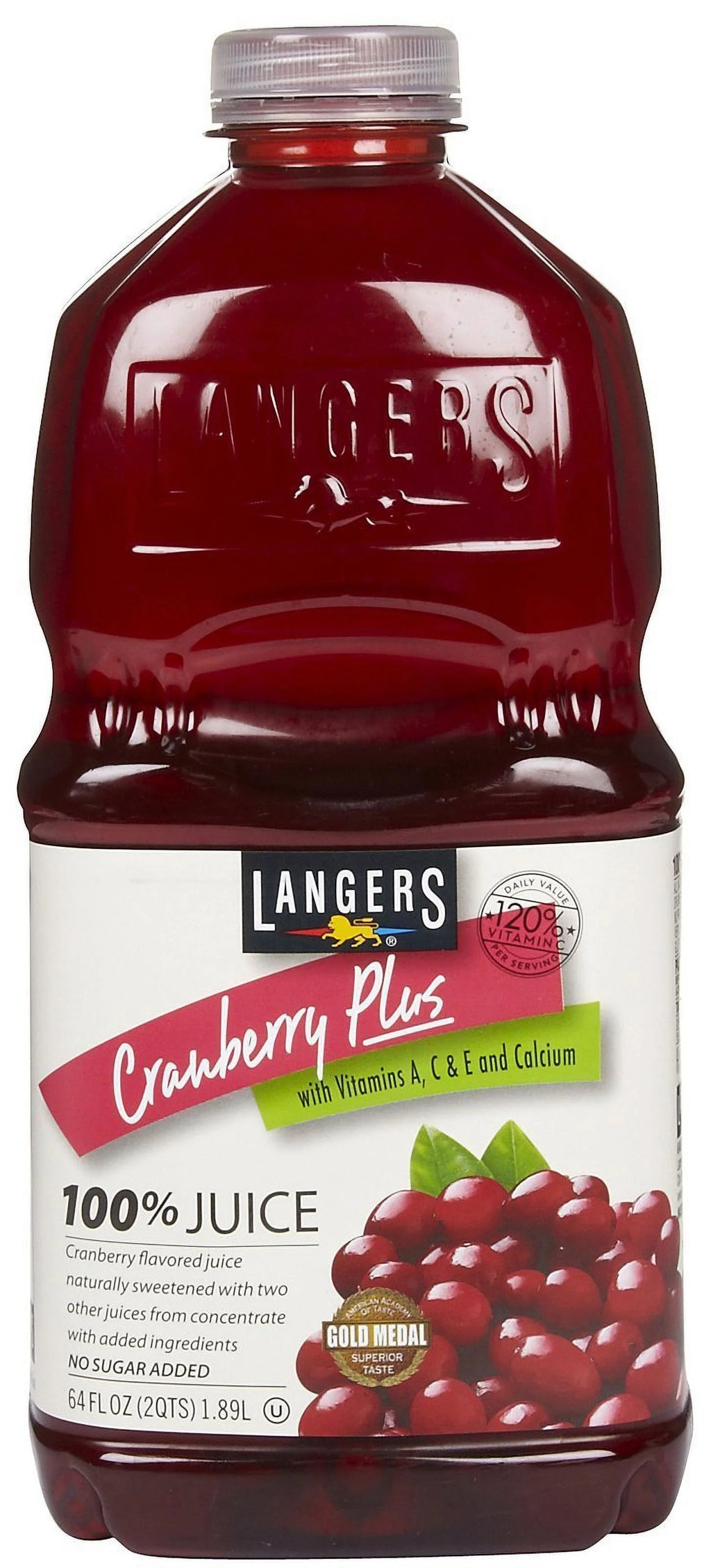 Cranberry Juice 64 Oz (Pack of 24) F448