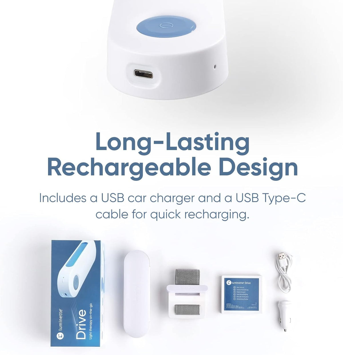Portable Wireless Light Therapy Lamp D62175