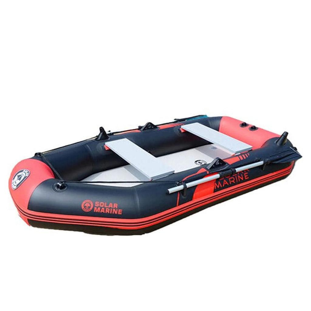 2.3m PVC Inflatable Rowing Boat with Oars and Pump C840
