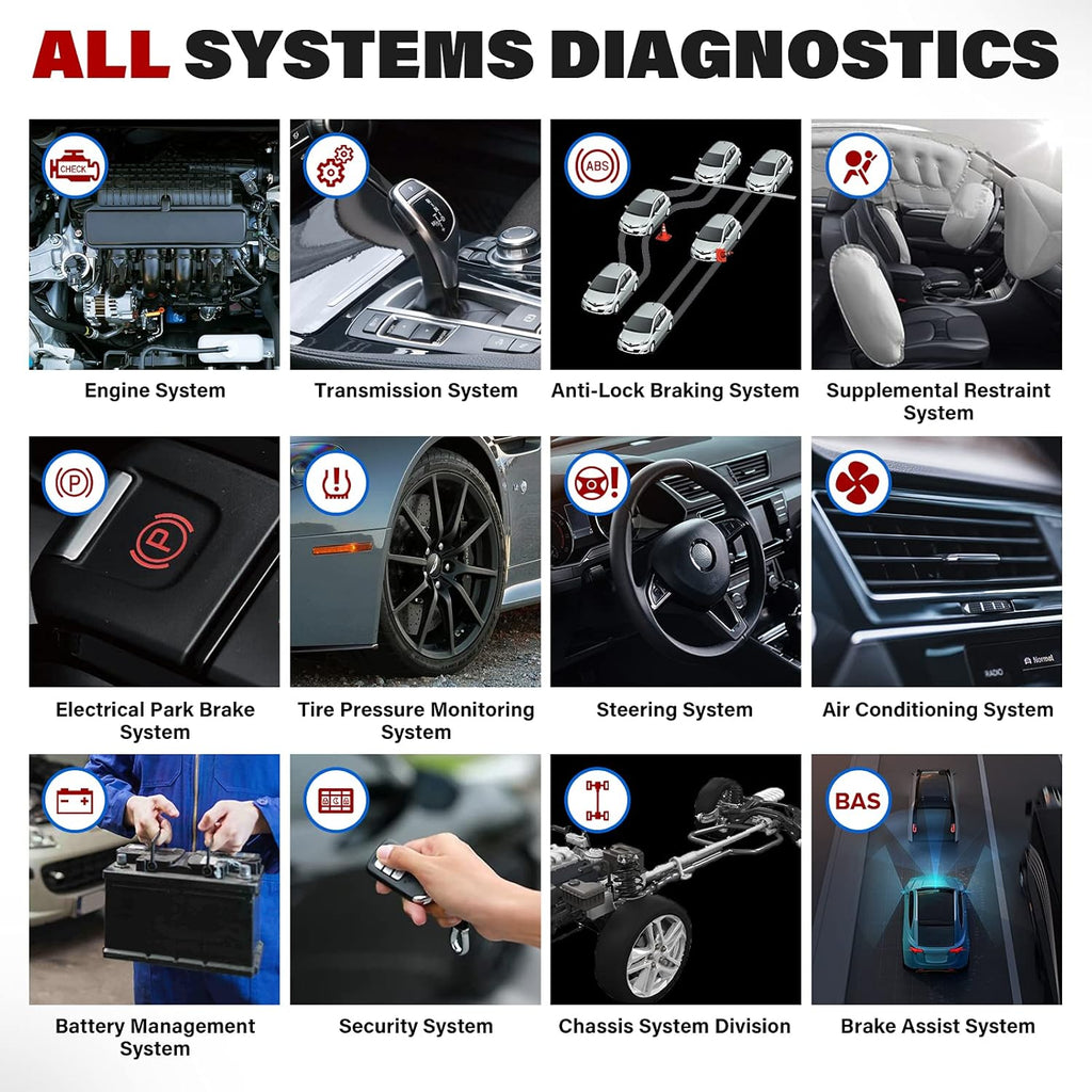 TPMS Diagnostic Scanner with Bi-Directional Control X673