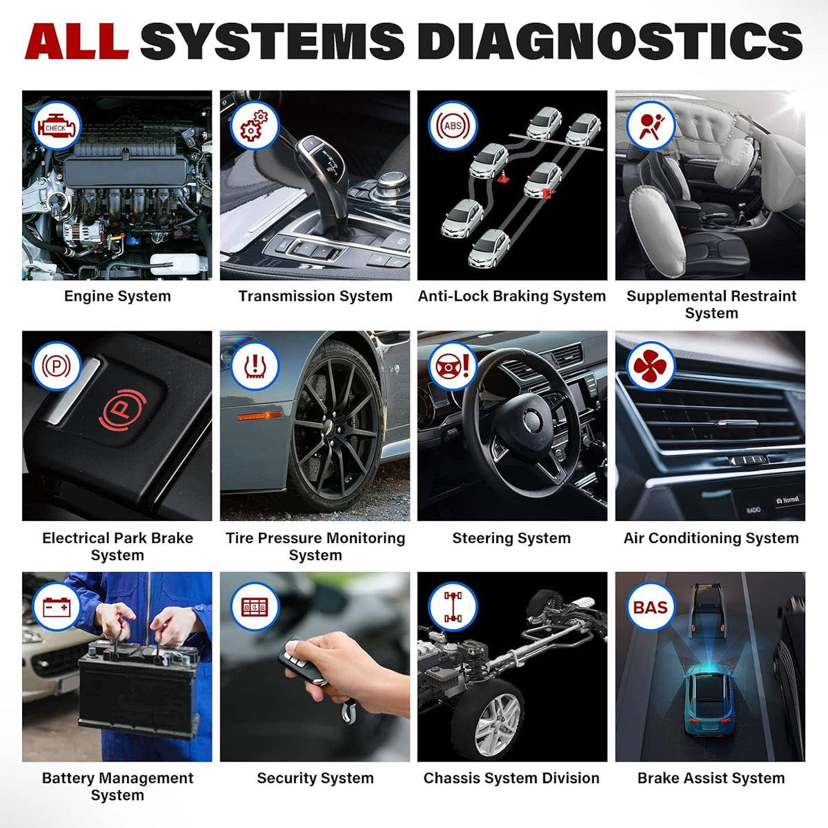 TPMS Diagnostic Scanner with Bi-Directional Control X673