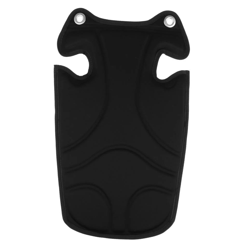Soft Scuba Diving Back Support Backplate Pad With Storage Pocket R4537