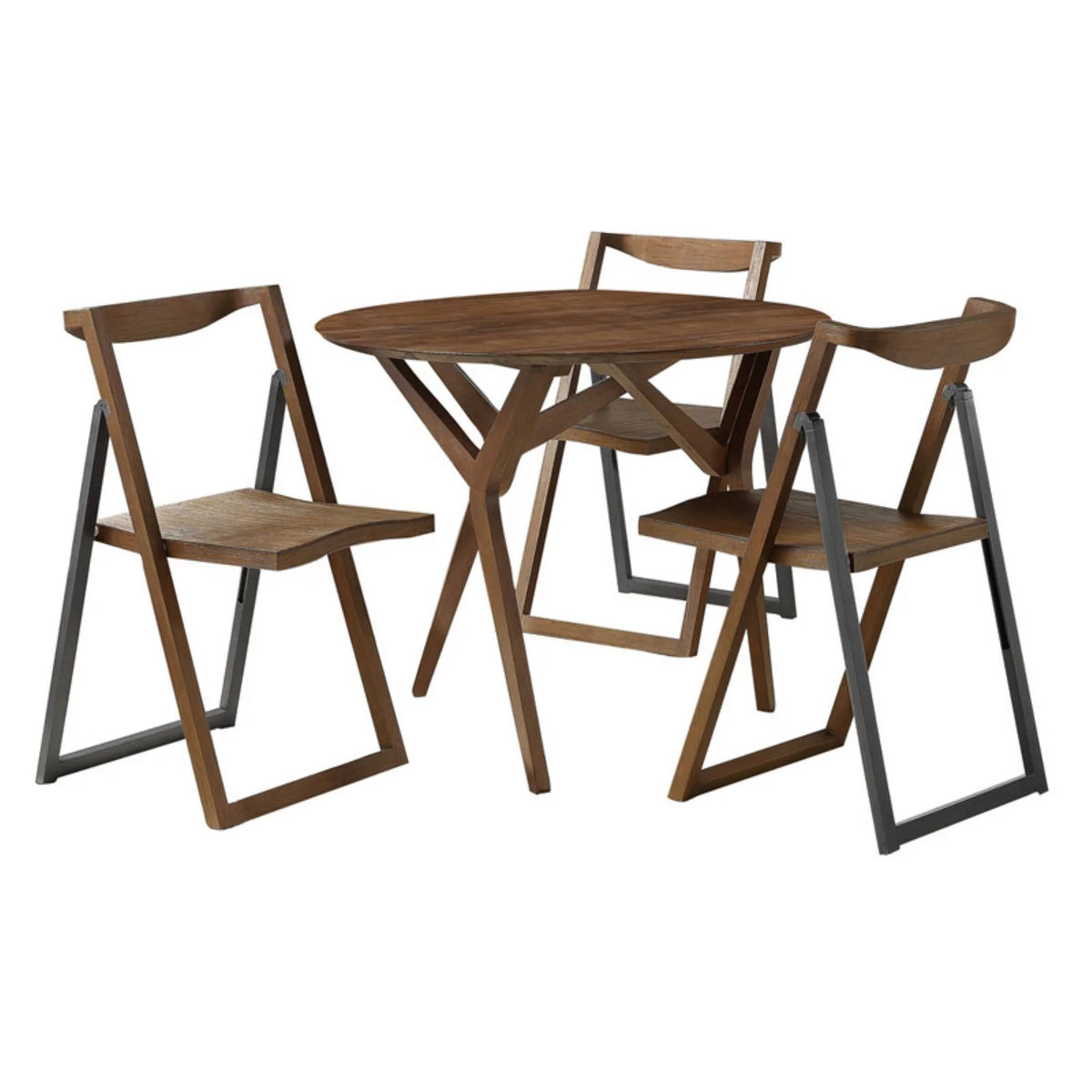 Adjustable Round Wood Dining Coffee Table S26068
