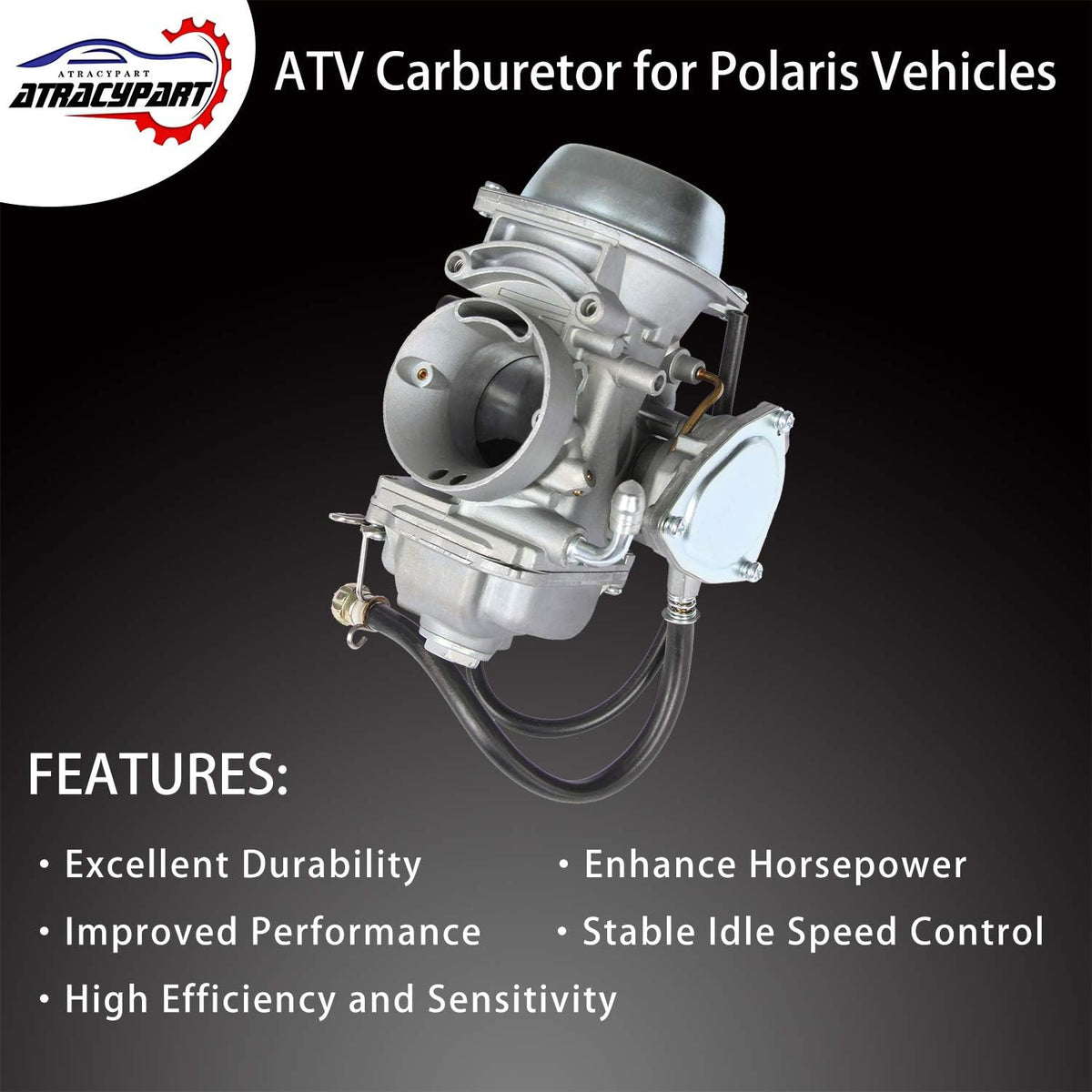 Carburetor Carb for Polaris Sportsman 500 4X4 HO, Pack of 2 T614324