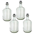 Pack of Four 3L Jug Bottles with Polyseal Caps E6305