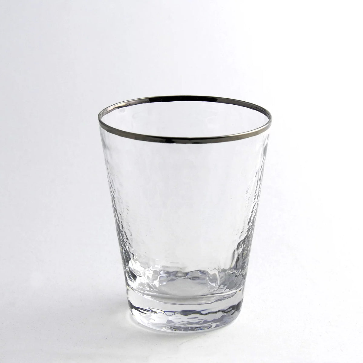 Metallic Rim Double Old Fashioned Set Z25686