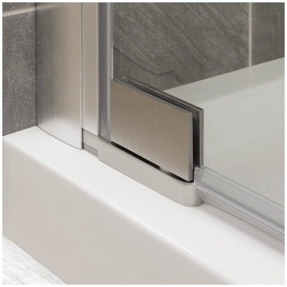 Pivot Shower Door Brushed Nickel Q7961