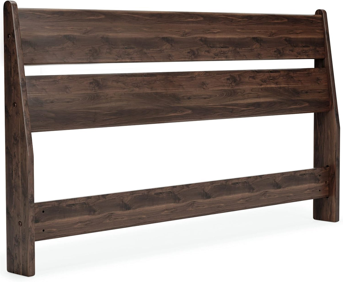 Full Brown Open Slat Panel Headboard G619511