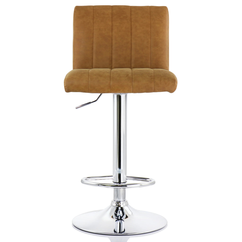 Camel Adjustable Height Swivel Bar Stool, Set of 2 O46618
