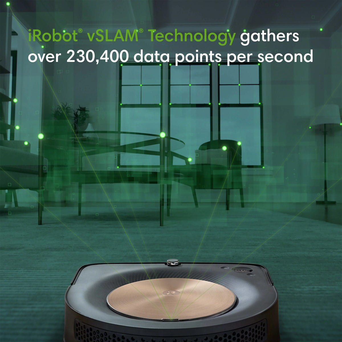 Robot Vacuum with Wi-Fi Connected Smart Mapping G190025