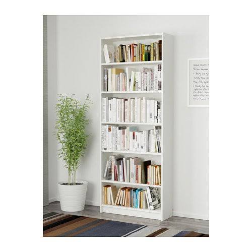 White Bookcase L18355