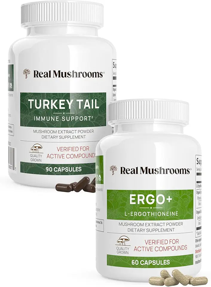 Ergothioneine and Turkey Tail Mushroom Extracts Bundle E950057