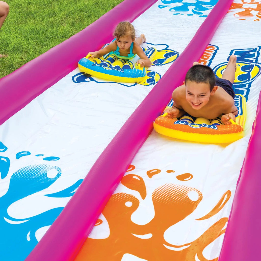 Giant Backyard Double Lane Lawn Slide X926246