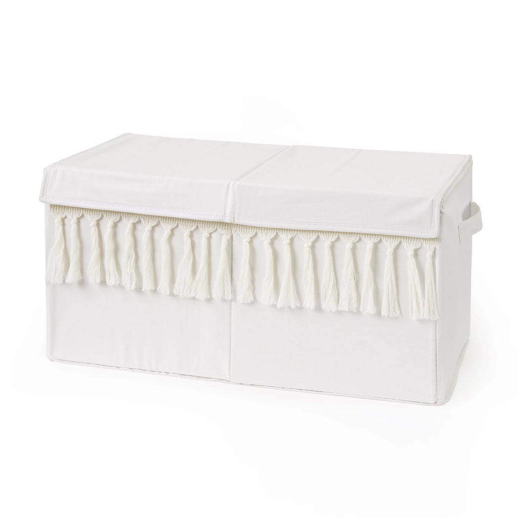 Ivory Storage Fabric Toy Box V7901