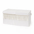 Ivory Storage Fabric Toy Box V7901