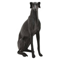 Black Resin Dog Decoration P820