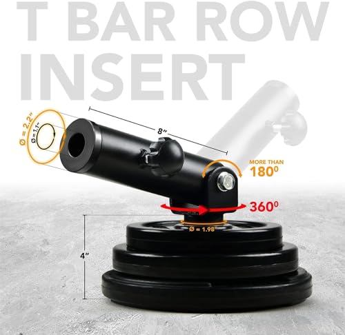 T-Bar Row Landmine Attachment for 1" & 2" Olympic Bars H239322
