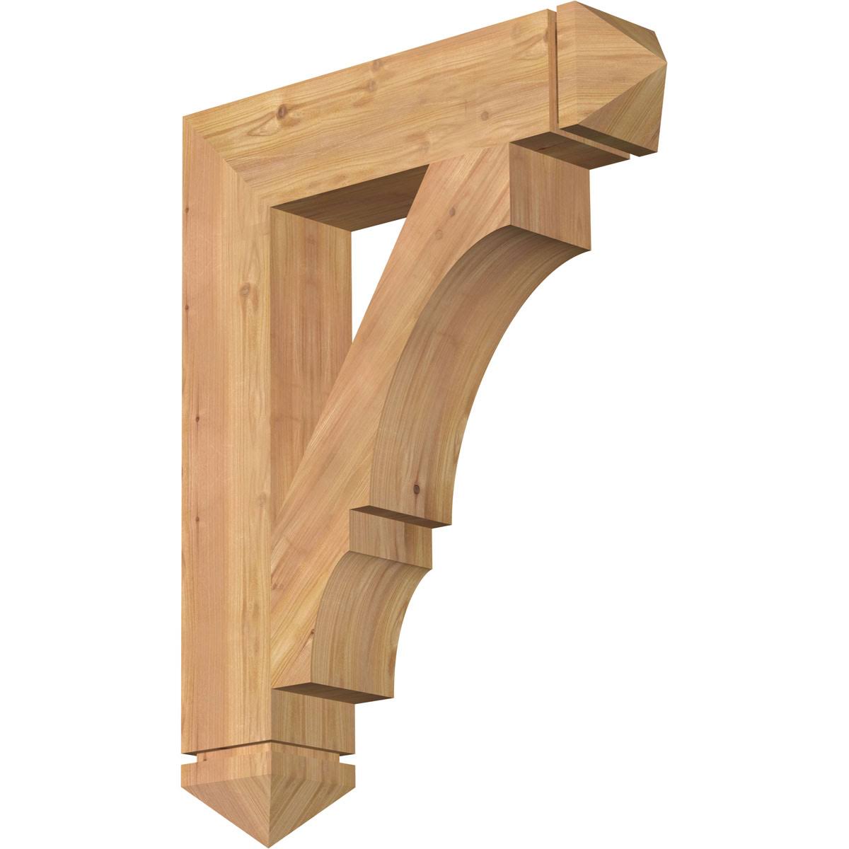 Western Red Cedar Smooth Bracket I46043