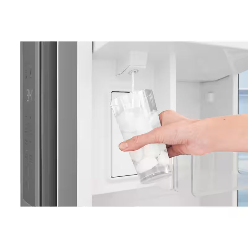 23.3 cu. ft. Counter-Depth French Door Stainless Steel Refrigerator E677