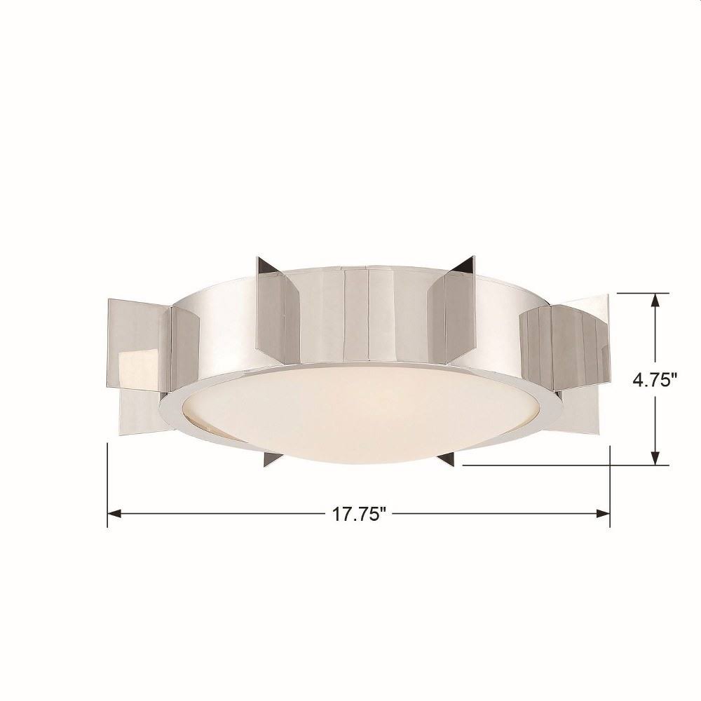 Black Forged Ceiling Mount E56714