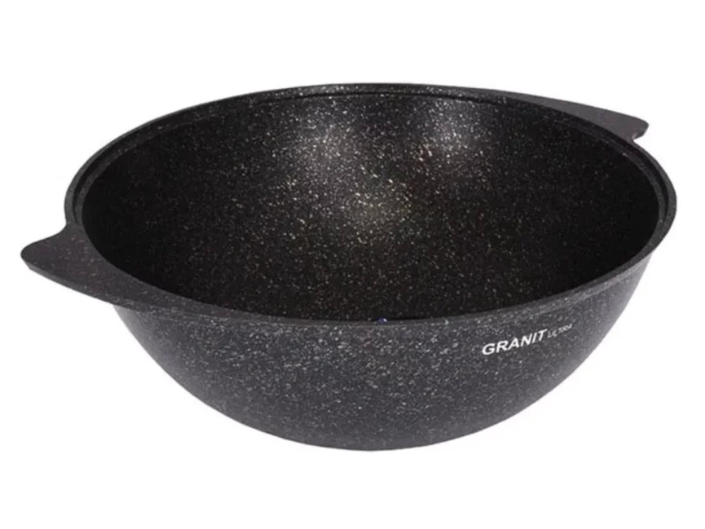Aluminum Non-Stick Wok with Lid 6 L D3202
