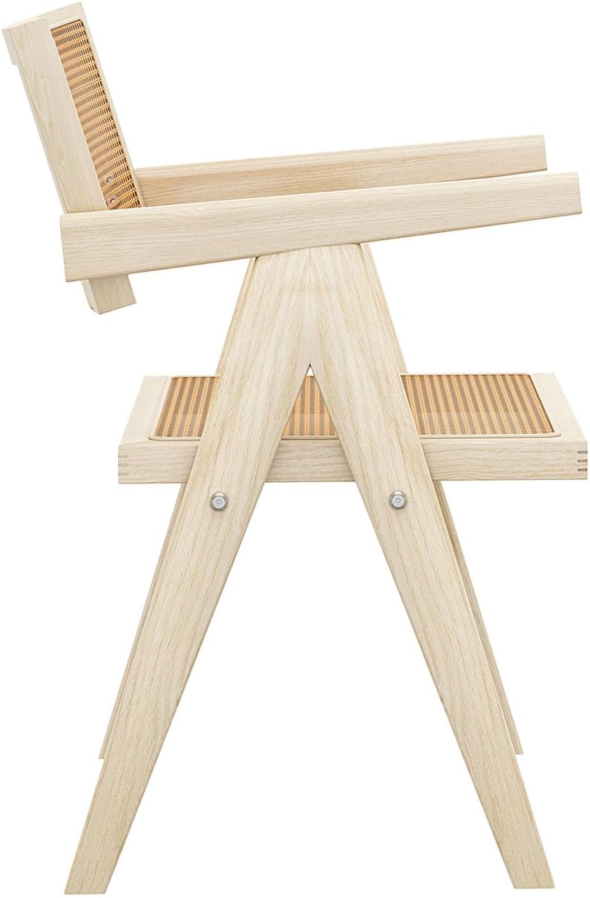 Rattan Dining Chair with Armrests B60322