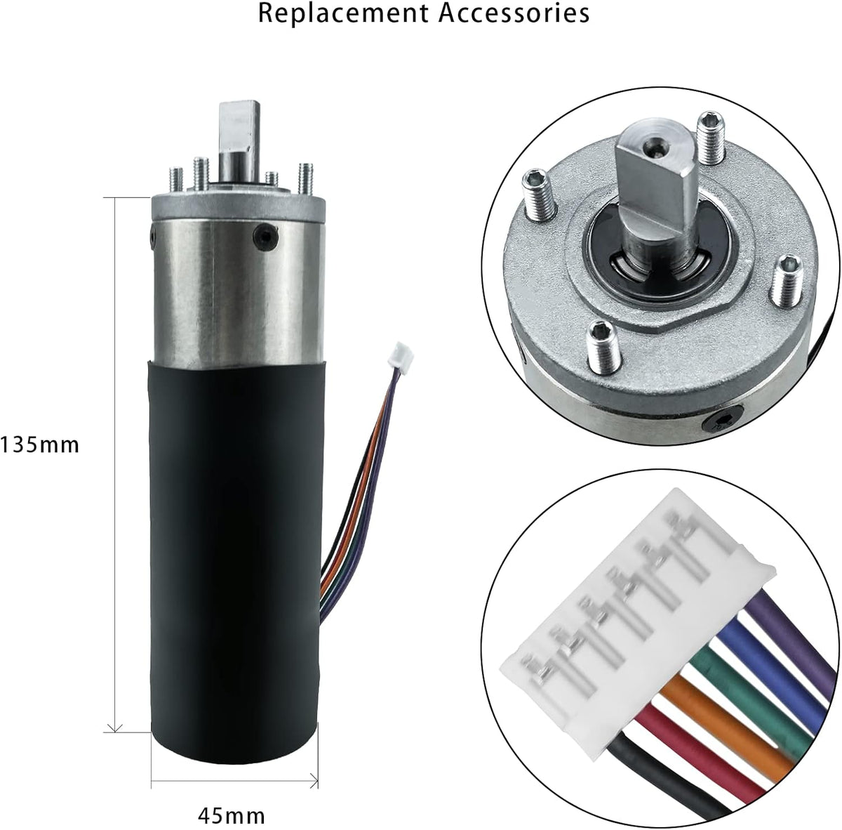 RV Slide-Out Motor 10mm 300:1 High Torque E6912