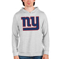 Heathered Gray New York Giants Pullover Hoodie E32521