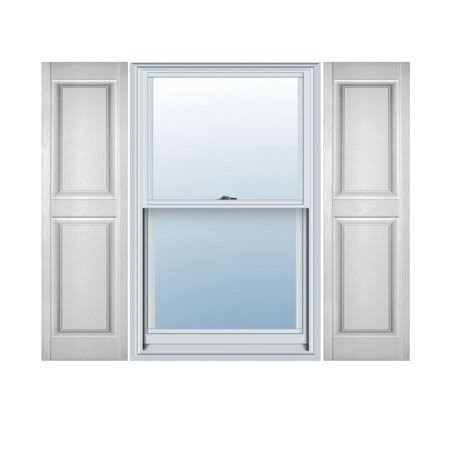 Raised Panel Shutters with Installation Spikes D836