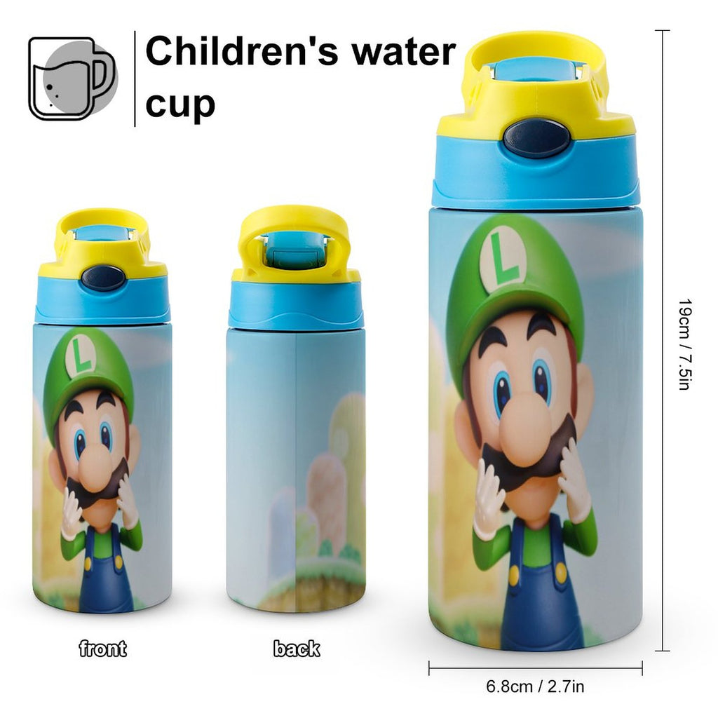 Insulated Stainless Steel Water Bottle With Straw N36095