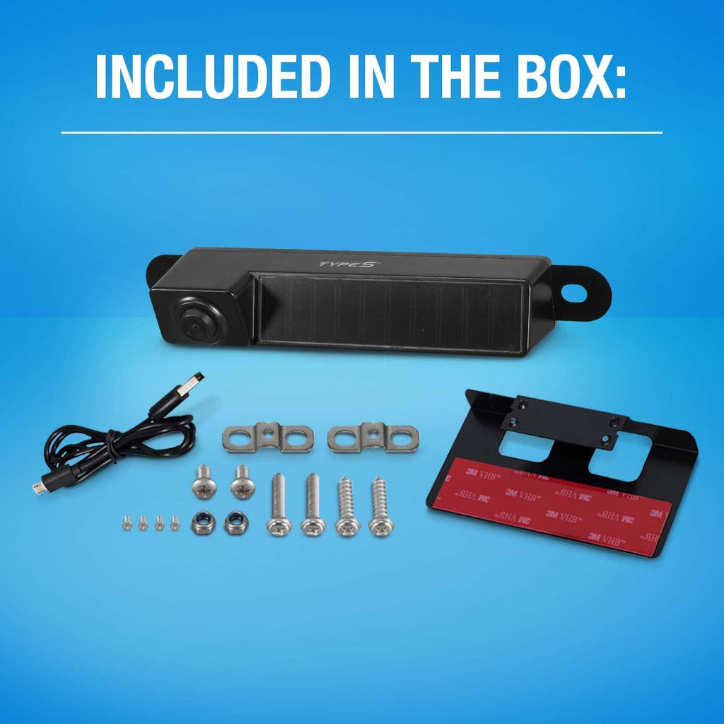 Solar Powered 1080p HD Backup Camera P68506