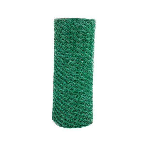 16 Gauge Vinyl Green Hex Netting L719