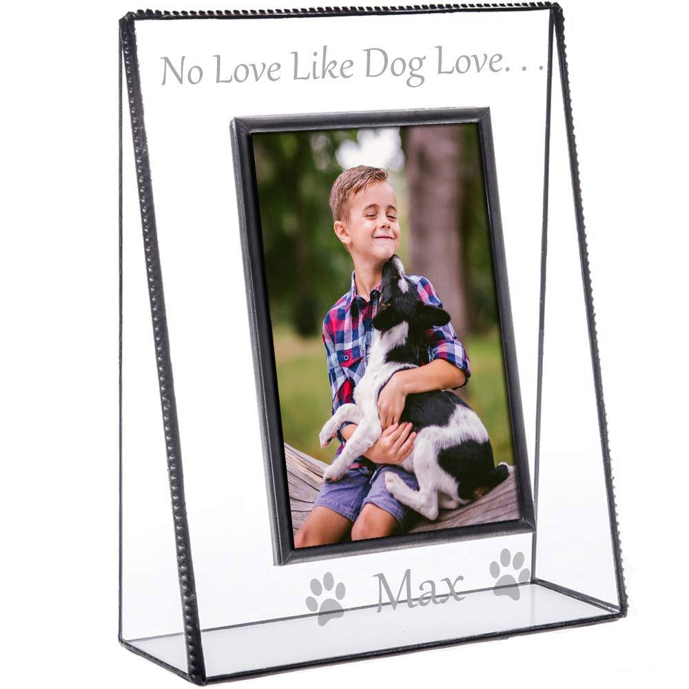 Clear Engraved Glass 4 x 6 Picture Frame L912