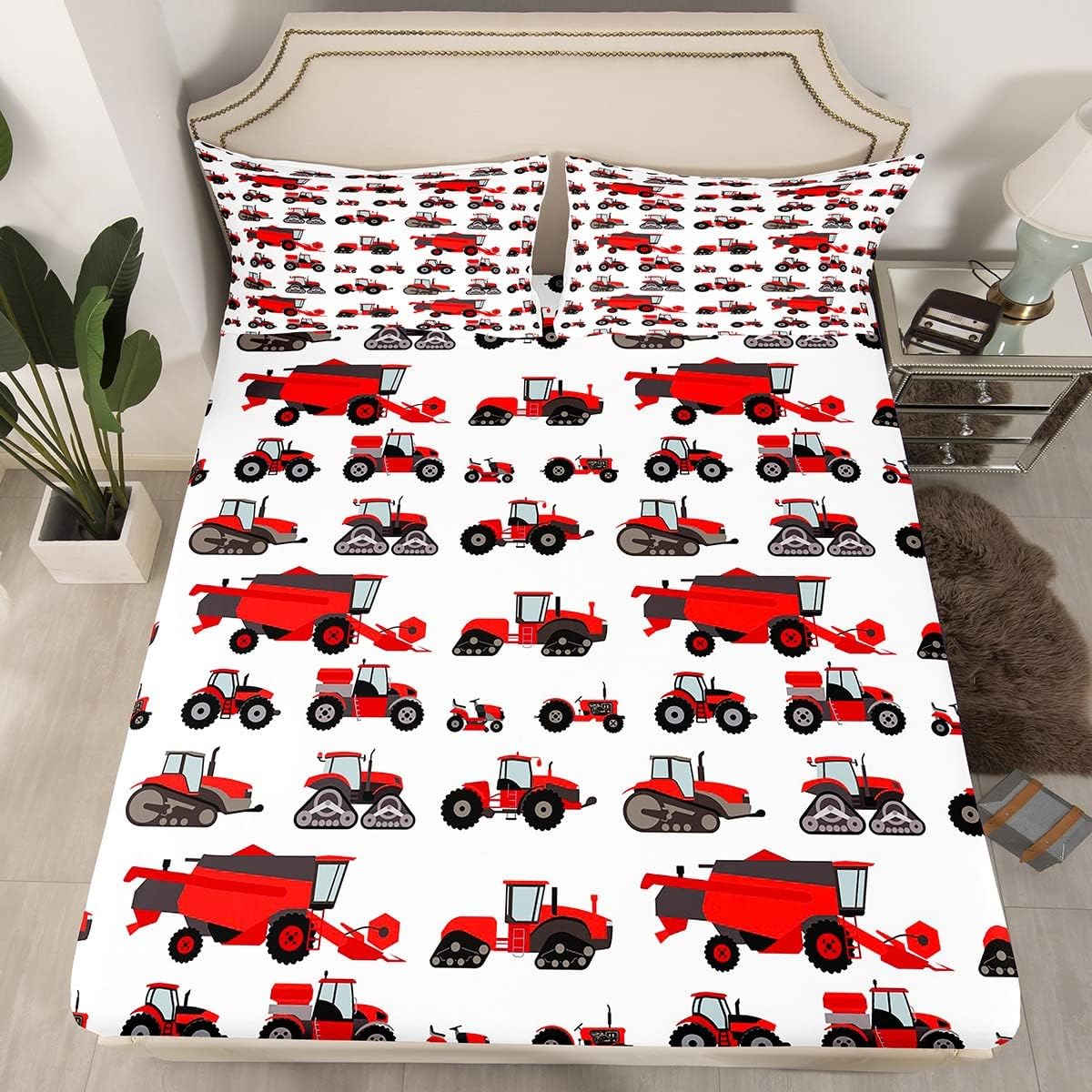 Green Twin Size Fitted Sheet H611558