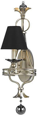 Wall Sconce with Black Shade D7966