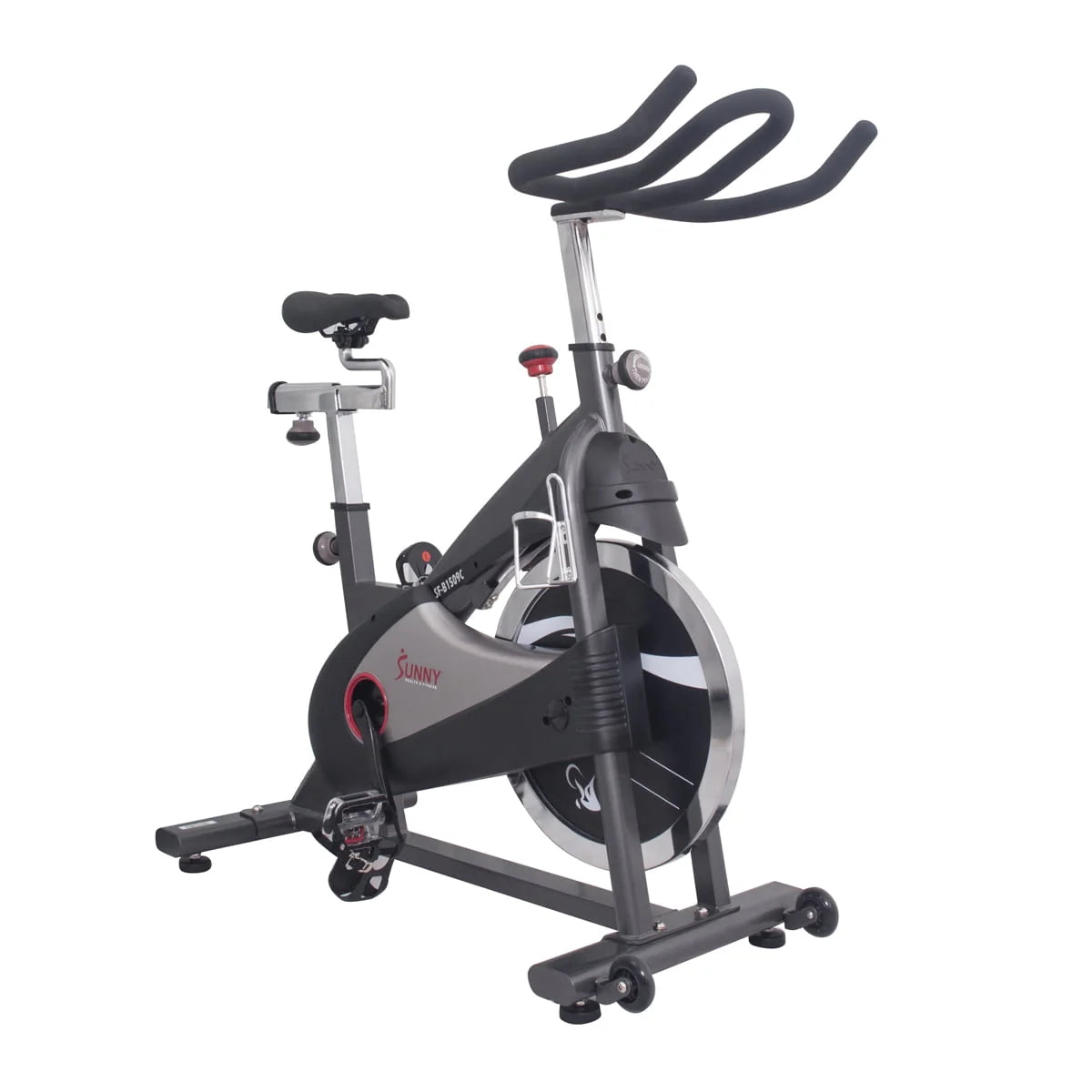 Stationary Belt Drive Indoor Cycling Exercise Bike with 40 Lb. Flywheel P2808
