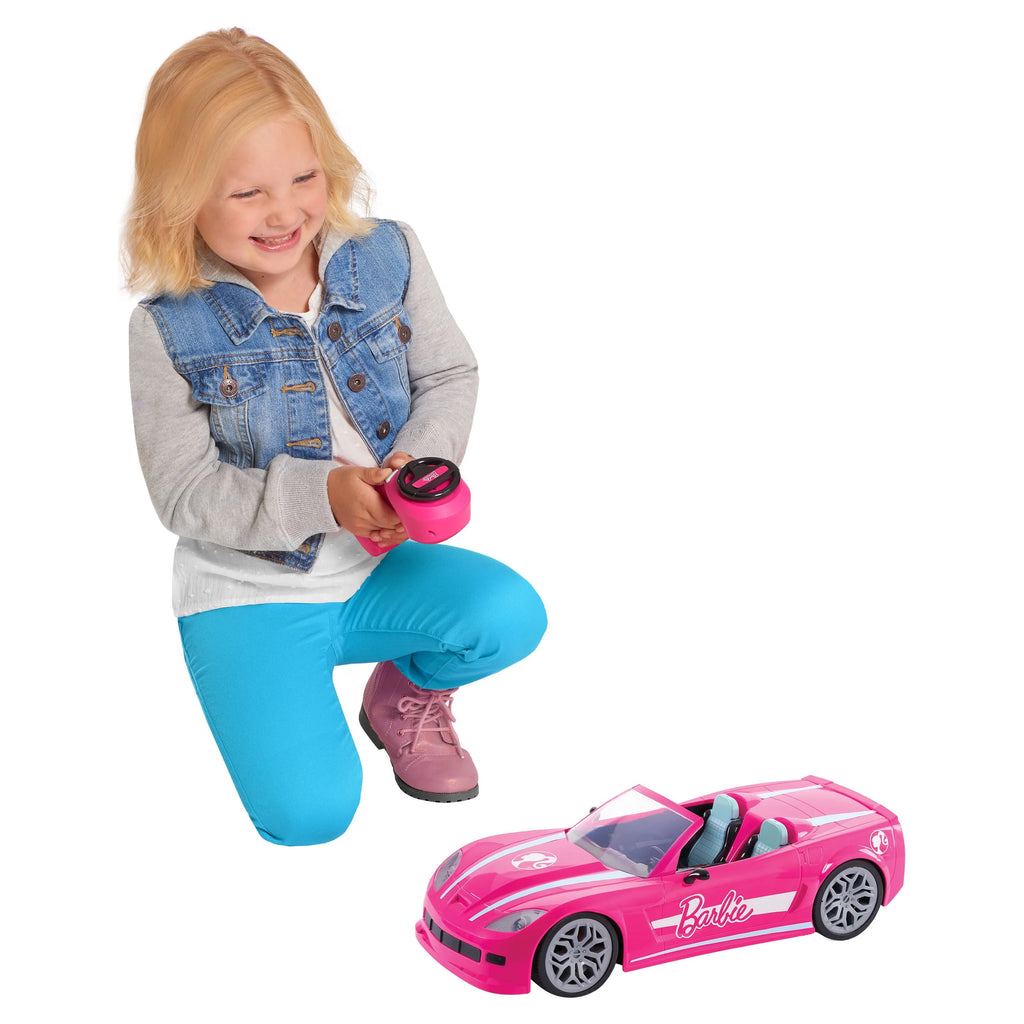 Pink Remote Control Convertible Car W448