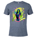 Short Sleeve Blended T-Shirt F3915