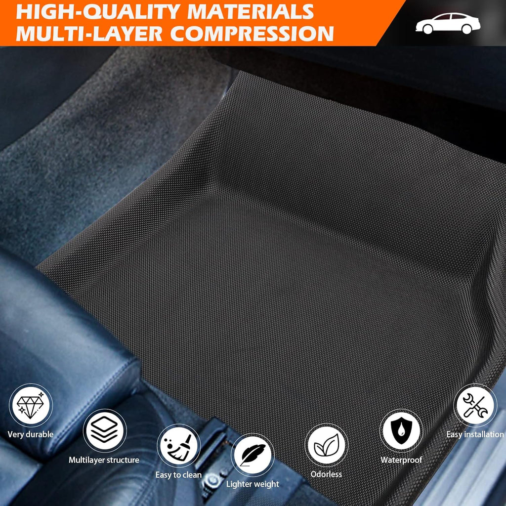 Model Y All Weather 3D TPR Floor Mats N902798