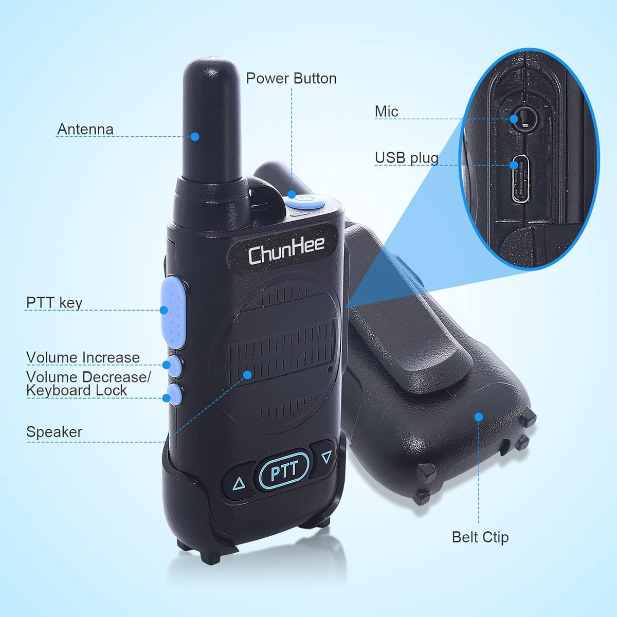 16 Channel Long Range Intercom System X451