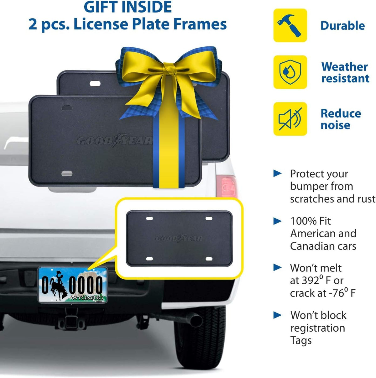 Shatterproof in-Channel Window Deflectors 4 pcs N9698