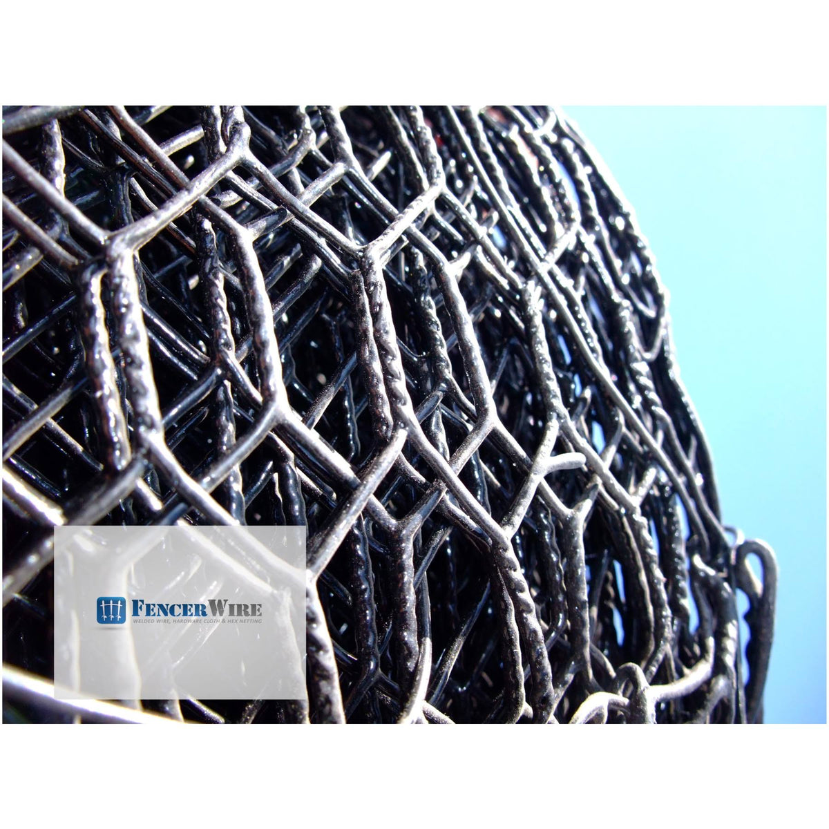 16 Gauge Vinyl Green Hex Netting L719