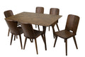 7-Piece Solid Wood Dining Table and 6 Chairs H84192