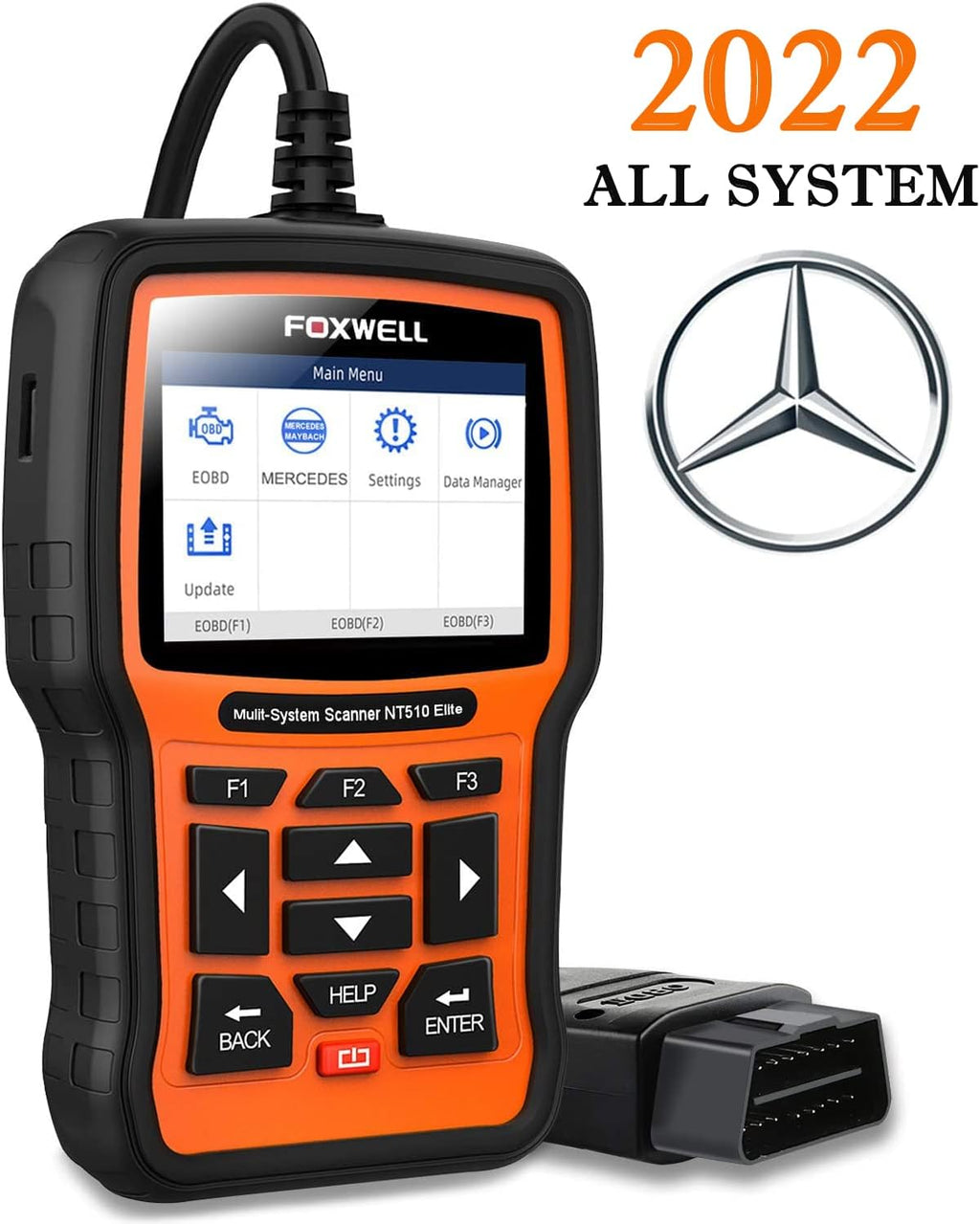 Elite All System Diagnostic Tool for Mercedes Benz Code Reader Scan Tool U752